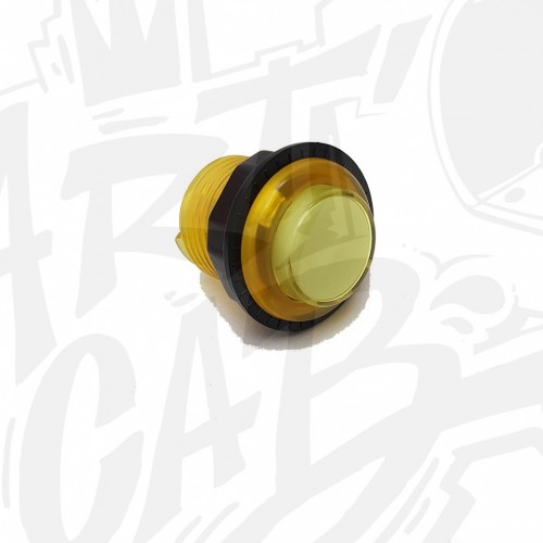 Bouton lumineux transparent 24mm Jaune AIO