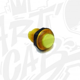 Bouton lumineux transparent 28mm Jaune AIO