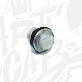 Bouton lumineux transparent 28mm Blanc AIO