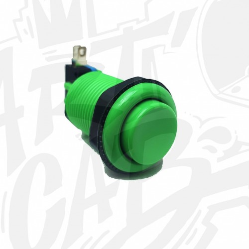 Bouton incurvé 28mm - Vert