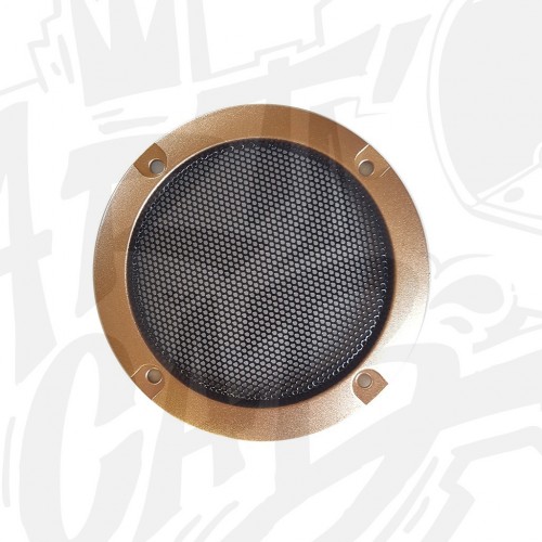 Grille haut-parleur 95mm - Gold